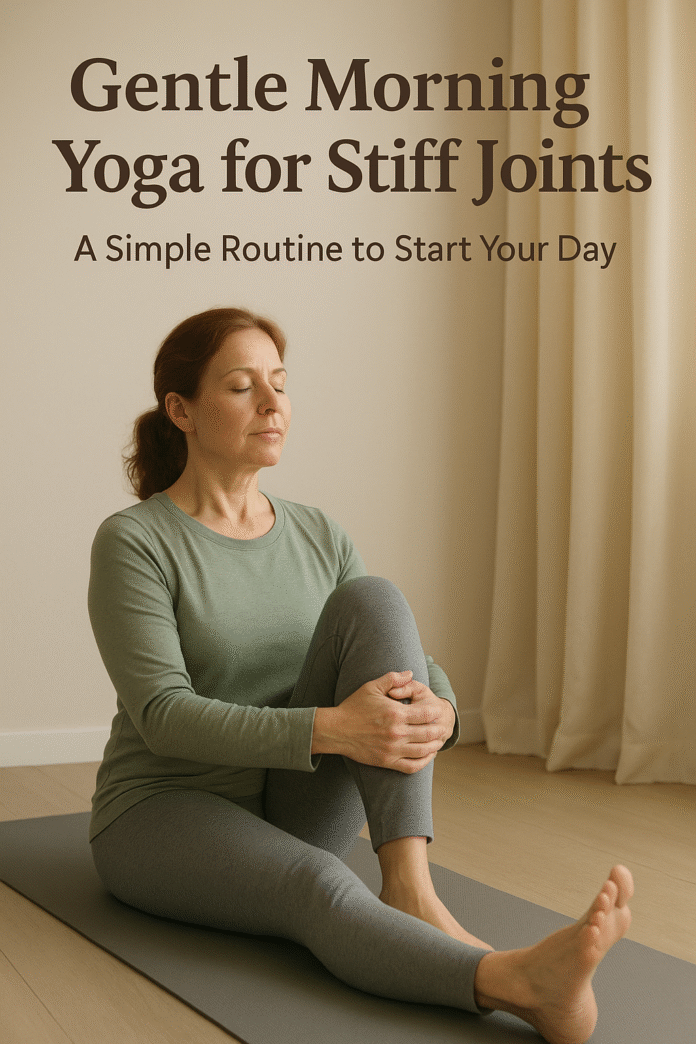 morning yoga for stiff joints